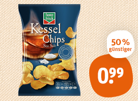 Chio Chips, funny-frisch Kessel Chips oder Ofen Chips