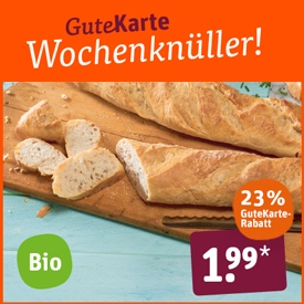 Naturland Herzberger Bio-Familienbaguette