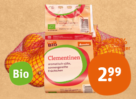 Bio-Clementinen