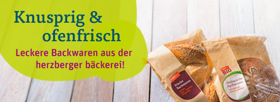 Knusprig & ofenfrisch leckere Backwaren aus der herzberger bäckerei