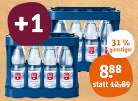 Kombi-Angebot Wasser