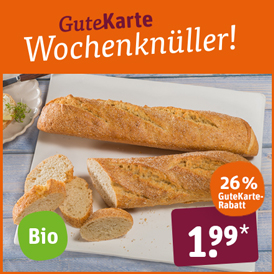 Herzberger Bio-Dinkelbaguette