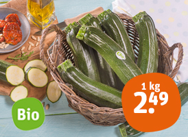 demeter oder Bioland Bio-Zucchini