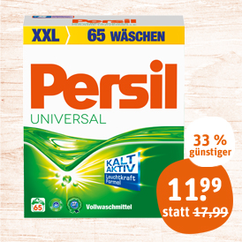 Persil Universal- oder Colorwaschmittel XXL