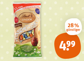 Lindt Lindor XXL-Ostermix oder Osterbeutel Klassik