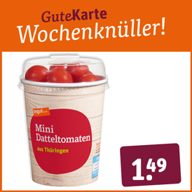 tegut… Mini-Datteltomaten