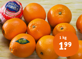 Götterfrucht Orangen