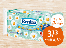 Regina Kamillen- Toilettenpapier XL-Pack 