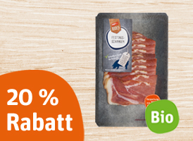 20 % Rabatt auf das tegut... Bio-Frischepack-Sortiment