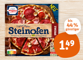 Original Wagner Steinofen-Pizza oder Flammkuchen