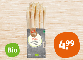 Bioland tegut… Bio-Spargel weiß