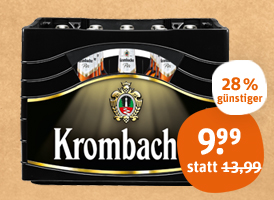 Krombacher Pils 1 oder Alkoholfrei