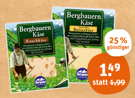 Bergader Bergbauern Käse-Scheiben