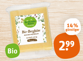 Die Bio-Heumilch-Bauern Bio-Käse