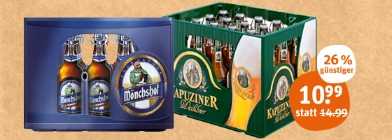 Mönchshof oder Kapuziner Weißbier 