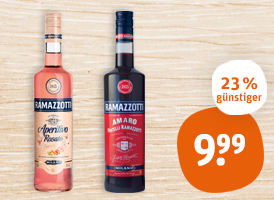 Ramazzotti Amaro oder Rosato