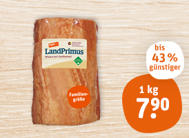 tegut... LandPrimus Kasseler Lachs oder Kamm