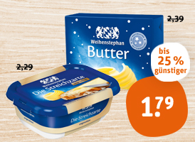 Weihenstephan Butter oder Die Streichzarte