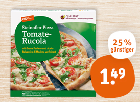 tegut... Steinofen-Pizza oder Flammkuchen