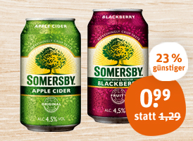 Somersby Apple Cider oder Blackberry 1