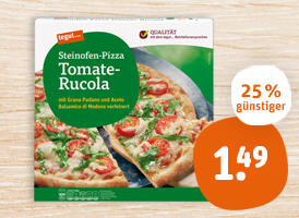 tegut... Steinofen-Pizza oder Flammkuchen