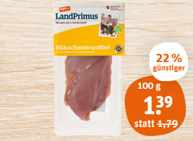 tegut... LandPrimus Hähnchenbrustfilet 11