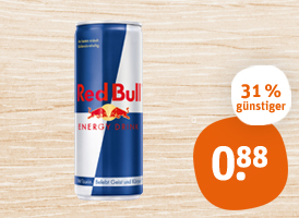 Red Bull Energy Drink oder Organics