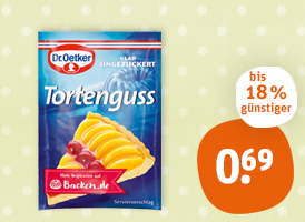 Dr. Oetker Tortenguss oder Sahnesteif