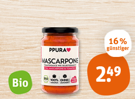 PPURA Bio-Pesto oder Bio-Tomatensauce