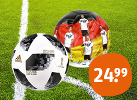 DFB-Fotound Unterschriftenball oder adidas „Telstar 18“ Top Glider Match Ball Replica 8, 9