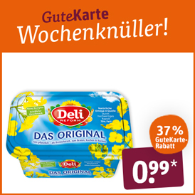 Deli Reform Das Original, rein pflanzliches Schmalz oder Gutes mit Butter