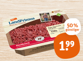 tegut... LandPrimus Rinderhackfleisch