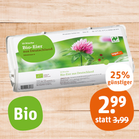 Naturland tegut... Bio-Eier