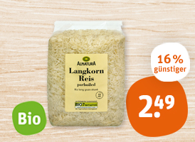 Alnatura Bio-Langkorn-Reis