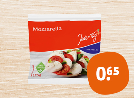 Jeden Tag Mozzarella