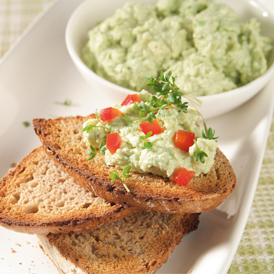 Kressebrot mit Avocado