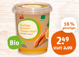 Bioland gekühlte tegut... Bio-Suppe