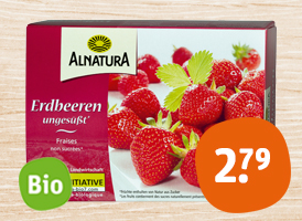 Alnatura Bio-Erdbeeren, -Heidelbeeren, -Mango gewürfelt oder -Sauerkirschen