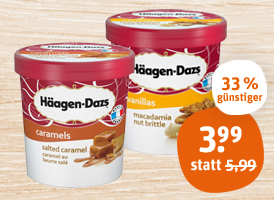 Häagen-Dazs Premium Eis-Creme