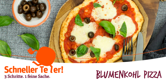 Blumenkohl Pizza