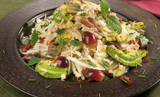 Bild: Weißkohlsalat mit Avocado und Bacon