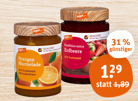 tegut... Konfitüre extra oder Marmelade