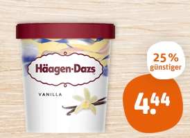 Häagen-Dazs Premium-Eiscreme 