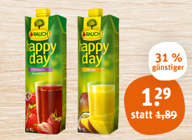 Rausch happy day Saft