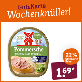 Rügenwalder Mühle Pommersche Gutsleberwurst