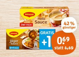 Maggi Delikatess Sauce oder Bratensauce