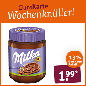 Milka Haselnusscreme