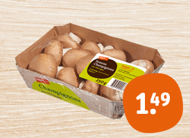 tegut… Champignons braun