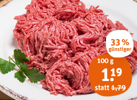 Bio-Hackfleisch gemischt