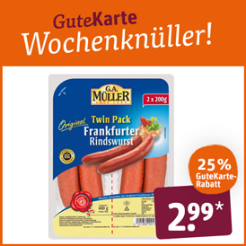 G.A. Müller Original Frankfurter Rindswurst